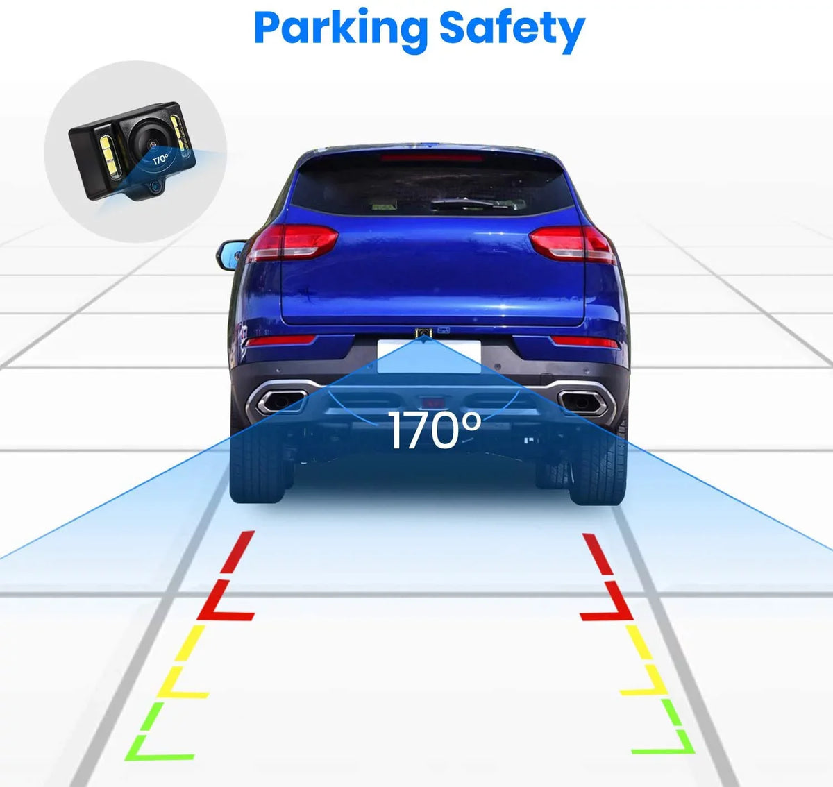Rear Night Look View Mirror Camera Camera Wireless Oem System Car (T1400U) Backup Camera for Super for Reversing Auto-Vox Backup Trucks, Vehicles Vision