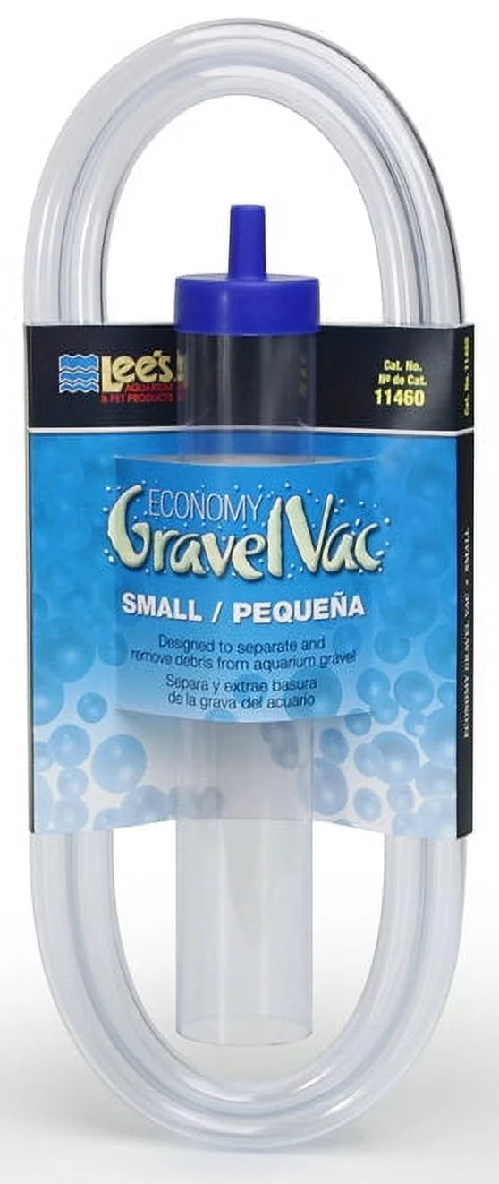 107024 - Pet Vacuum, Color Lees Economy Gravel Aquarium Products Multi & Large