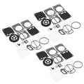 Jet GS Rebuild 3PCS GSI GSX HX Carburetor Carb For SEA-DOO SPI Kit Repair SPX SP