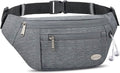 Bags Pockets, Running, premium Travel, Waist Pack Hiking, Casual Fanny for Bum Men Crossbody Cycling Women for Entchin fashion 4-Zipper and Pack with