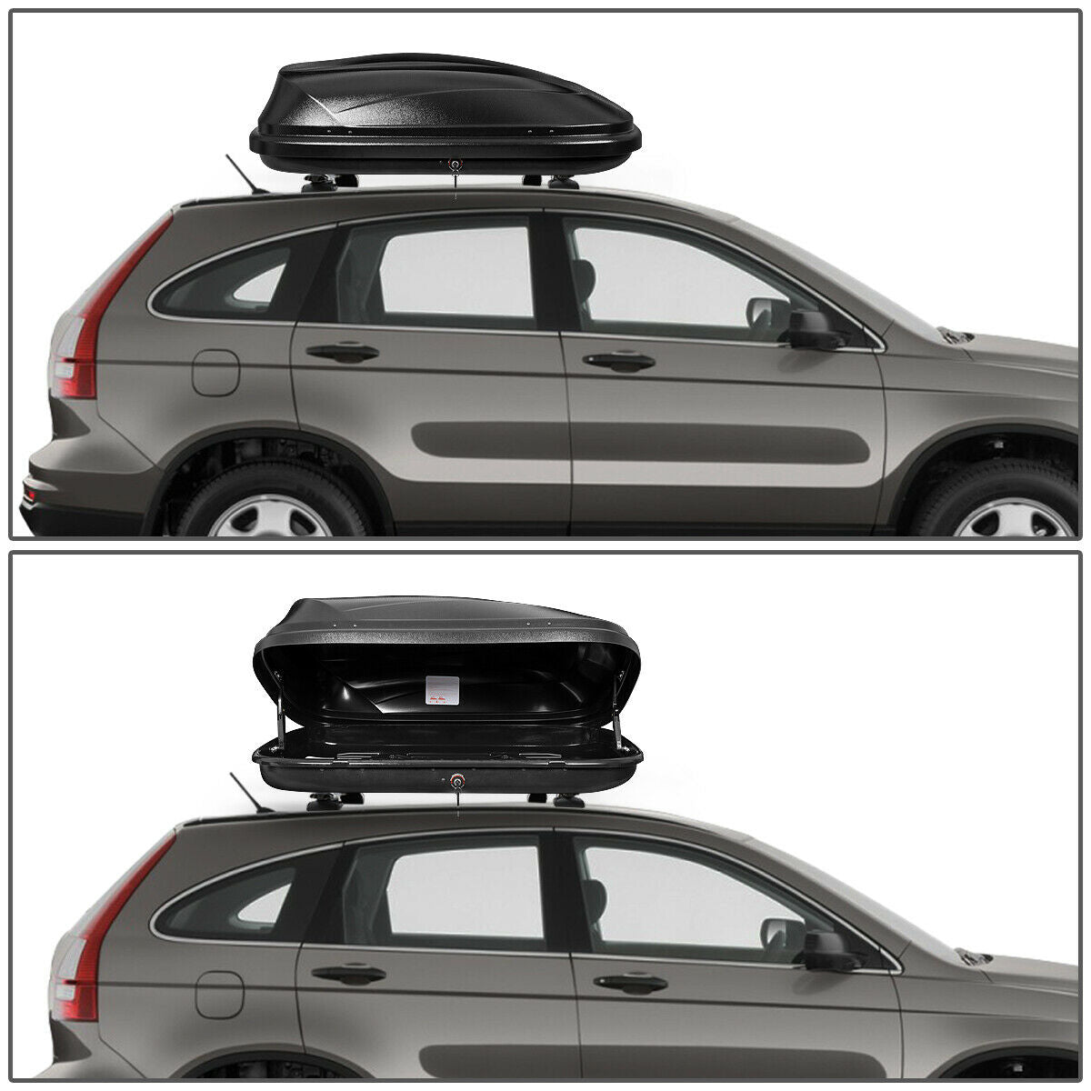 Vehicle with Box Teledu Roof Carrier Top Car Waterproof Mount Lock Cargo Travel Storage